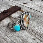 Royston Ribbon Turquoise Southwestern Cuff Bracelet