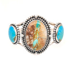 Royston Ribbon Turquoise Southwestern Cuff Bracelet