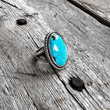 Kingman Turquoise Ring